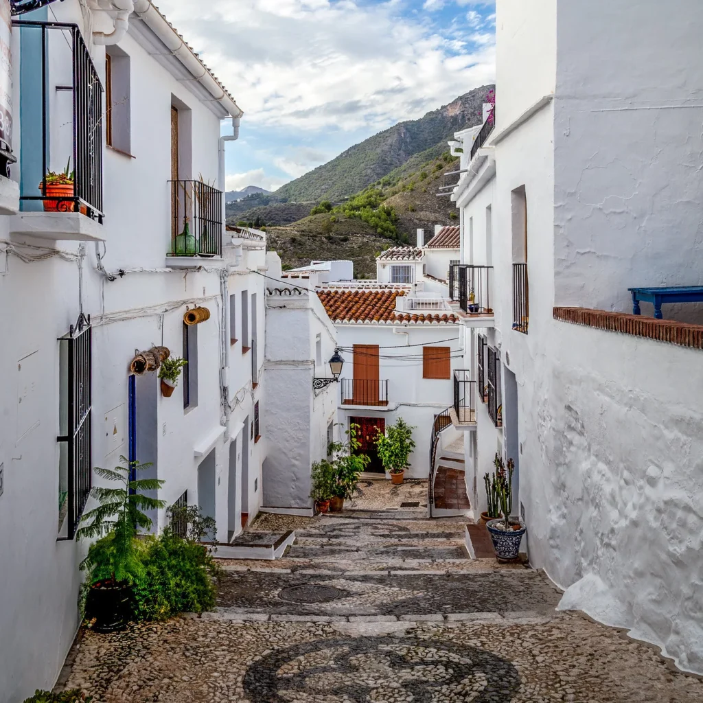 streets of frigiliana