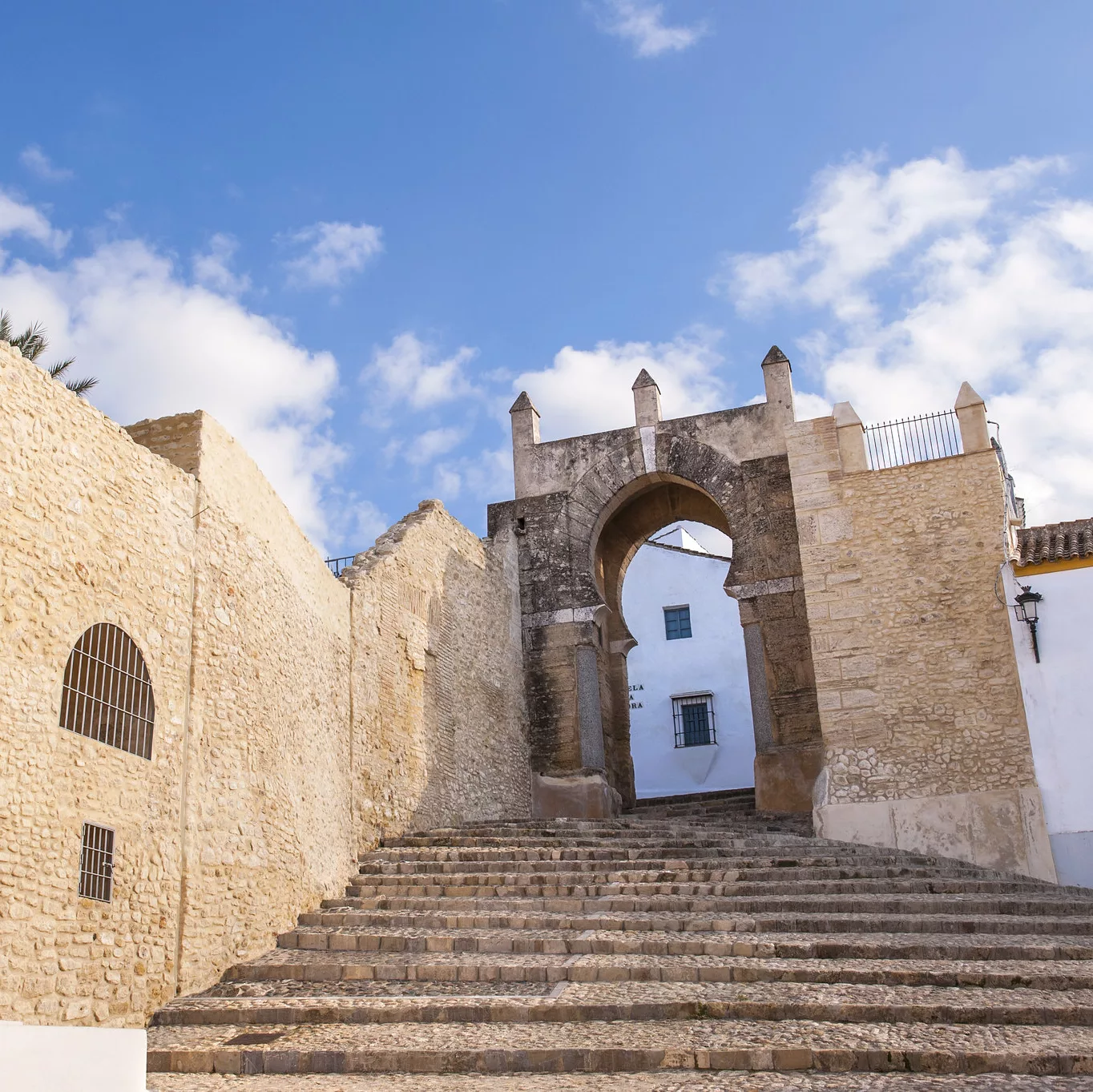 Gateway to the walled city of medina sidonia