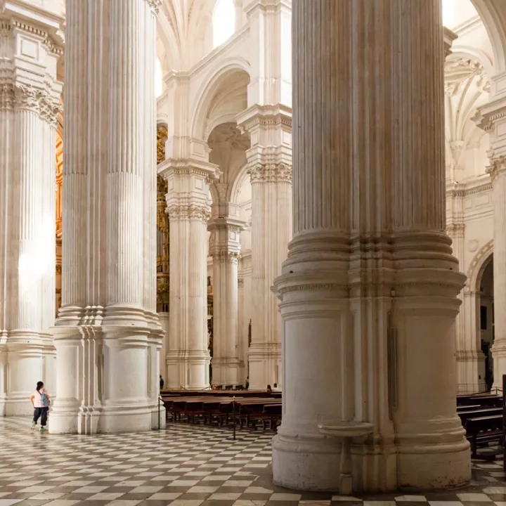 inside the Catedral de Granada