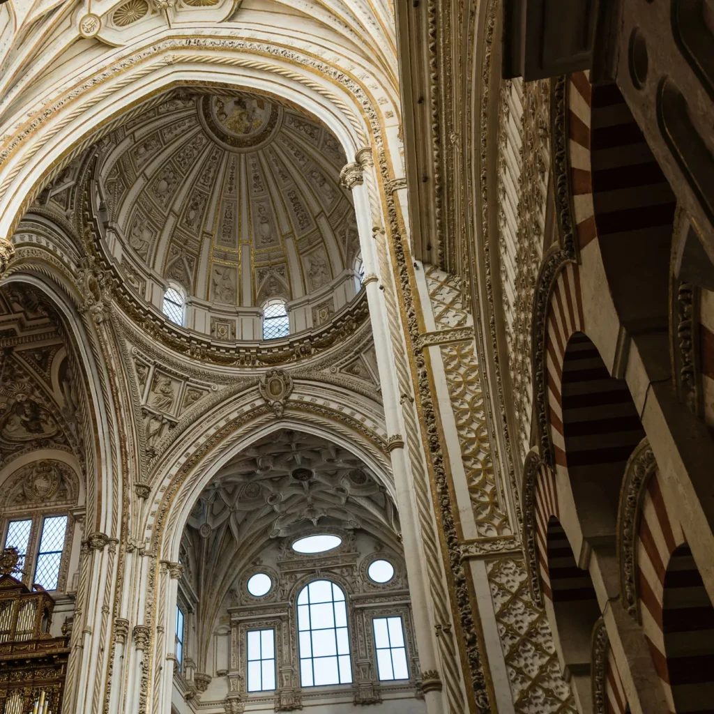 cathedral inside the mezquita